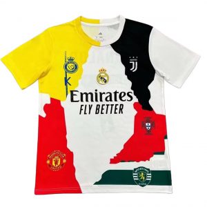 Camiseta Edición Especial Cristiano Multiples Equipos Delante 2025