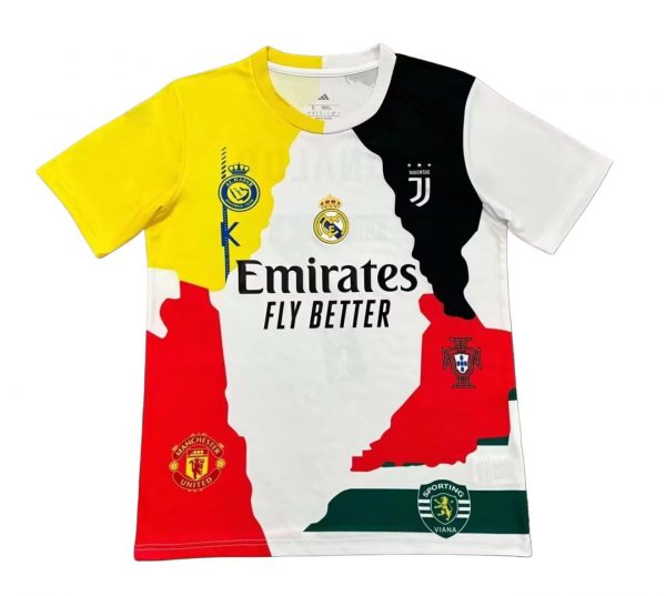 Camiseta Edición Especial Cristiano Multiples Equipos Delante 2025