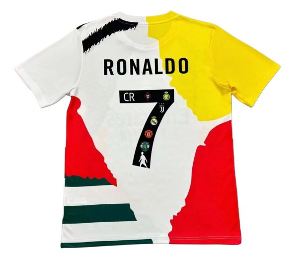 Camiseta Edición Especial Cristiano Multiples Equipos Delante 2025 - Imagen 3