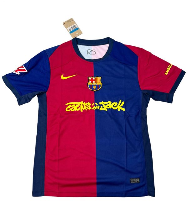 Camiseta Edición Especial Barca Travis Scott 2025