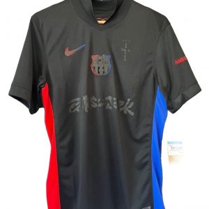 Camiseta Edición Especial Barca Travis Scott Negra 2025